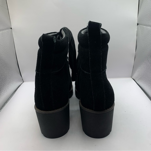 Caslon Jadey Water Resistant Bootie, Black Suede, Womens Various Size 8.5 EUC - Picture 8 of 11